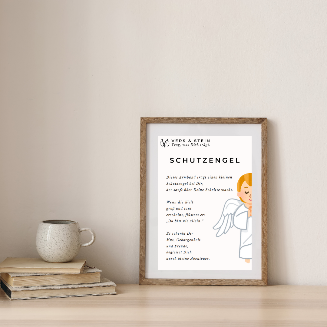 Kinder-Armband „Schutzengel“ – Ein ständiger Begleiter | Vers&Stein