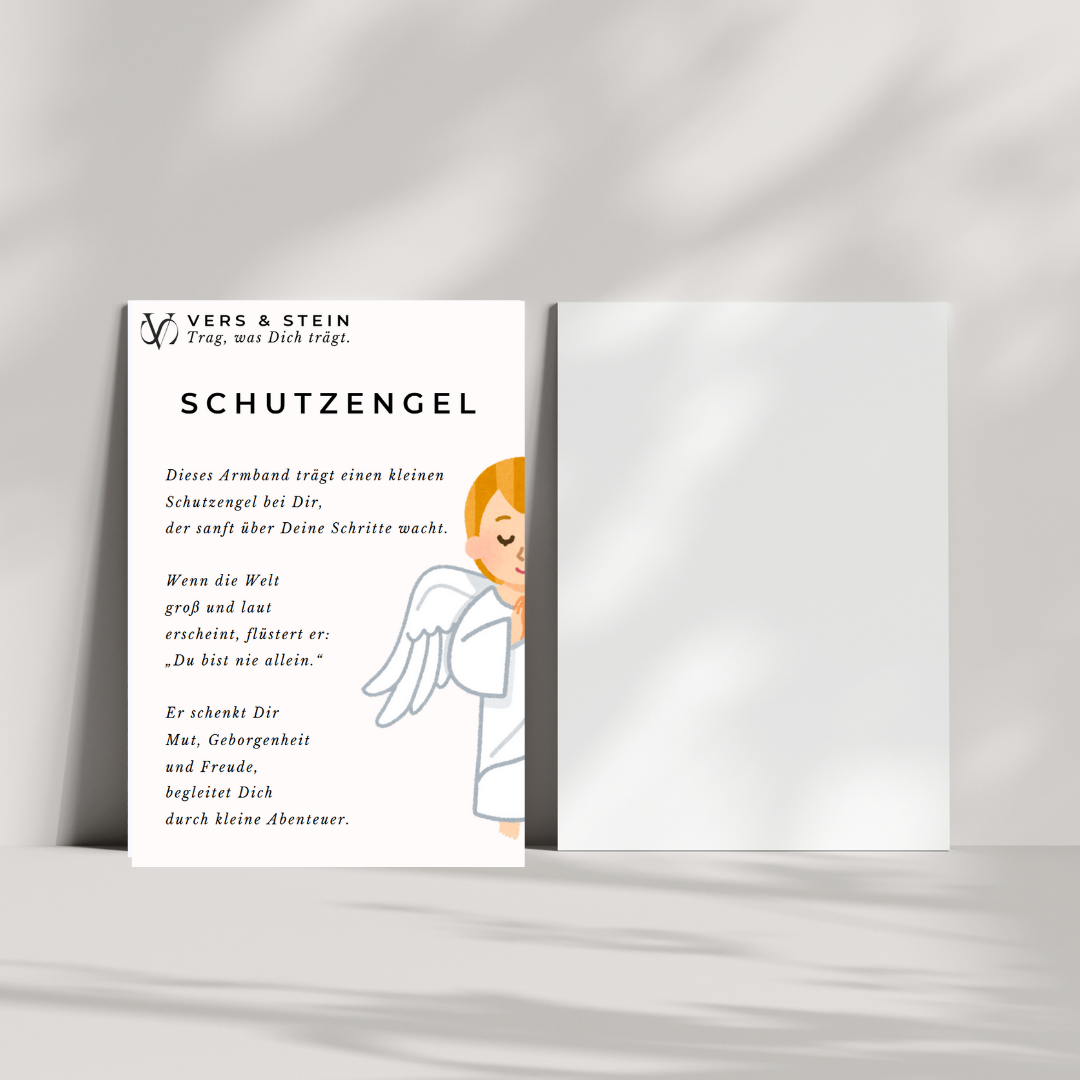 Kinder-Armband „Schutzengel“ – Ein ständiger Begleiter | Vers&Stein