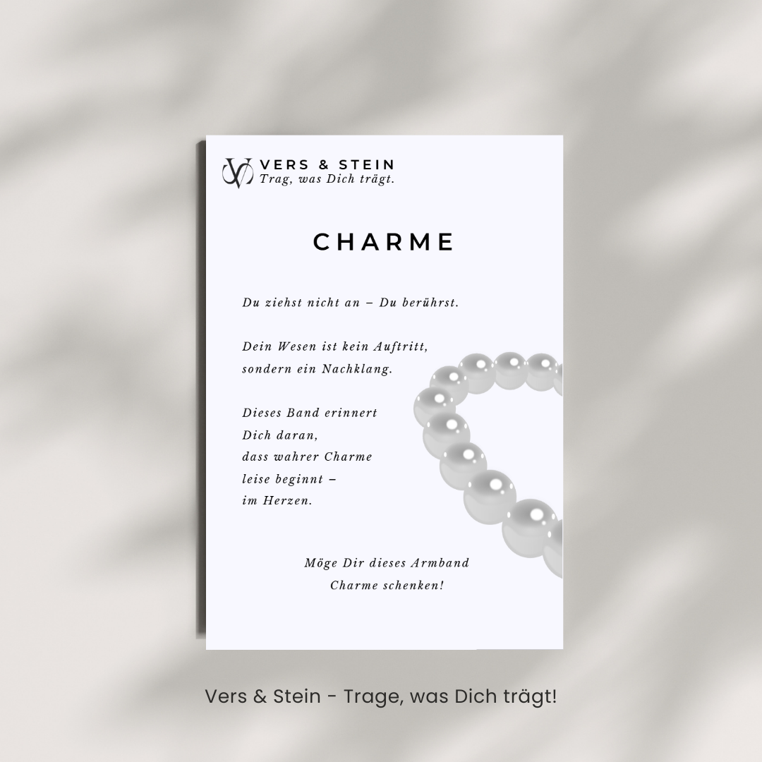 Armband „Charme“ – Symbol der eleganten Anziehung | Vers&Stein